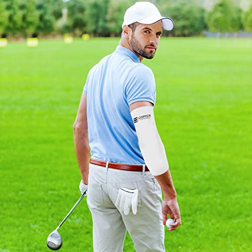 Copper Compression Copper + Zinc Elbow Sleeve. Guaranteed Best Elbow