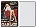 Juvale 6-Piece Tin Signs - Vintage Style Metal Signs As Wall Decor, Decorative Retro Coffee Bar Sign, Pin-up Girls, Sexy Car Garage Ladies, 11.8 x 8 Inches