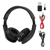 Bicaquu Bluetooth Headset Wireless Gaming Headset Headphone HiFi Stereo Earphone for PS4