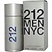 212 By Carolina Herrera Edt Spray/FN126544/3.4 oz/men/