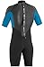 O'Neill Wetsuits Men's 2mm Reactor Spring Suit, Black Smoke Tahiti, Medium