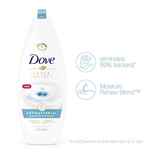 Dove Body Wash For All Skin Types Antibacterial Body Wash Protects from