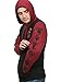 JINX World of Warcraft Horde Pride Men's Gamer Zip-Up Hoodie, Black/Red, X-Large