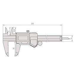 Mitutoyo 500-752-20, Coolant Proof Digimatic