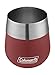 Coleman Claret Vacuum-Insulated Stainless Steel Wine Glass, 13oz Outdoor Wine Glass for Camping, Tailgating, Beach, Picnic & Backyard Patio