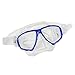 Scuba Choice Scuba Choice Blue Diving Dive Snorkel Mask Nearsighted Prescription RX Optical Corrective Lenses, -3.0