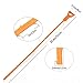 Drain Snake Plastic Orange kettle Turandoss Cleaning Cleaner Tools for Home, Kitchen,and so on