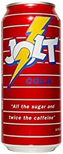 Jolt Cola Carbonated Energy Drink, 16 oz-Pack of 24