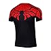 G-LIKE Men's Superior Spider Man Short T-Shirt (XX-Large)