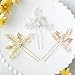 Yean Pearl Bride Wedding Hair Pins Silver Leaf Bridal Hair Pieces Hair Accessories Party Hair Clips for Women and Girls (Pack of 2)