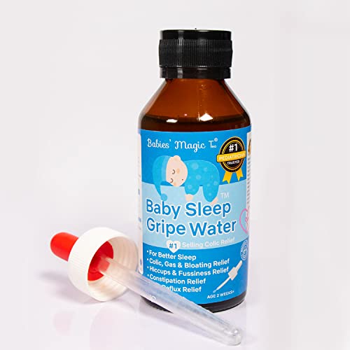 Babies Magic T Gripe Water for Baby Colic and Gas Relief Gentle & Safe