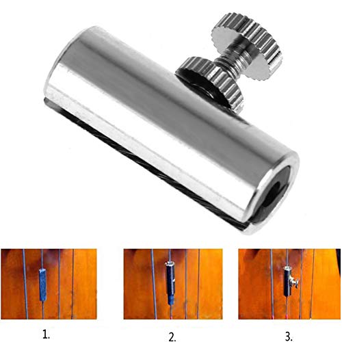 XuBa Professional Metal Wolf Tone Eliminator Eliminate Mute Suppressor for Cello Gold/Copper