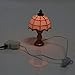 MagiDeal 1/12 Dollhouse Miniature White Shade Light Desk Table Reading Lamp