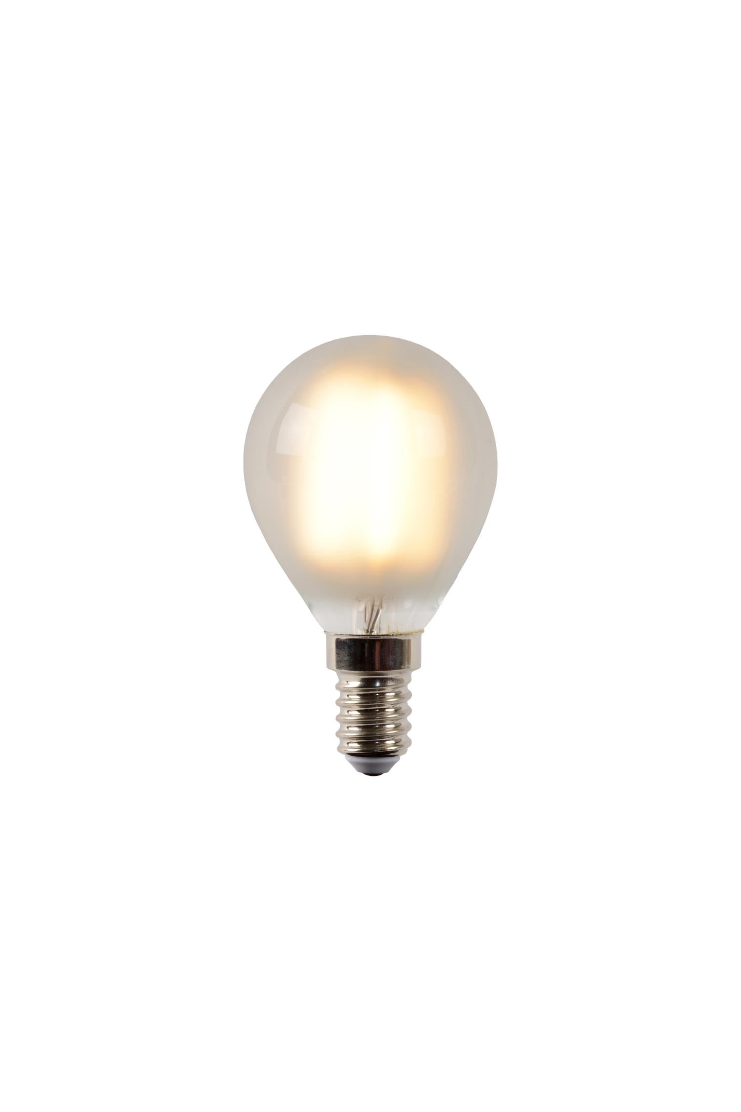 Lucide LED BULB - Filament Bulb - Ø 4,5 cm - LED Dim. - 1x4W 2700K - Albast