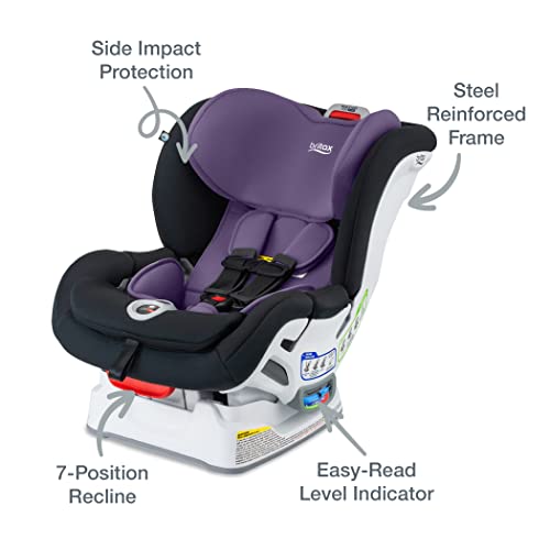 Britax Boulevard Clicktight Convertible Car Seat, Purple Contour