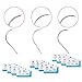 32 Pcs Suture Practice Kit, Suture Pad/12 Suture with Needle/Needle Holders/Hemostatic Forceps/Scissors/Dressing Forceps/Tissue Forceps/Scalpel Handle/10 Blades/Plastic Handle Scalpel/Gloves/Case