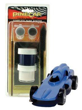 Pinecar Cool Blue Metallic Complete Paint System