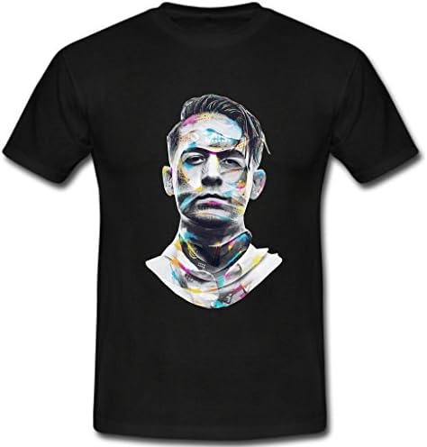 COY Print G Eazy Mens Cotton Crew Neck Slim Fit T-Shirt black xxl