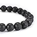 Lava Rock Bracelet Balancing Stone Yoga Bangle Diffuser Beads Natural Healing Gifts Beads for Men Women