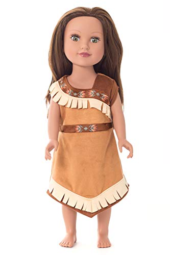 Little Adventures Native American Princess Doll Dress