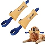 2pcs K9 Dog Bite Tug Toy,Dog Tug Toy with 2 Strong