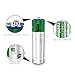 Delipow AA Rechargeable Batteries，USB 1.5V Lithium Rechargeable Batteries 2800mWh AA Battery,1 H Quick Charge ,1200 Cycle with 2 in 1 Micro USB Cable - 2 Pack