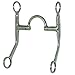 Robart Pinchless Correction Wide Port Mouth Western Horse Bit, 5-Inch