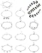 FIBO STEEL 12 Pcs Anklets for Women Girls Chain Bracelets Adjustable Beach Foot Jewelry