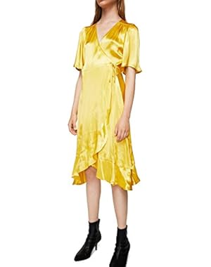 Women's Ruffle Wrap Dress