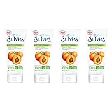 St. Ives Fresh Skin Face Scrub, Apricot 6 oz, 4 Count
