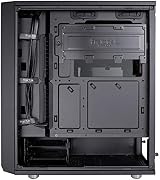 Fractal Design Meshify C Compact ATX Case High Airflow Tempered Glass Blackout view 9