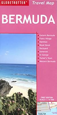 Bermuda Travel Map By Globetrotter Amazon Ae