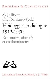 Heidegger en dialogue, 1912-1930