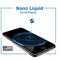 7TECH- 2019 Upgraded Liquid Screen Protector for All Smartphones- Anti Scratch Nano Liquid Glass Screen Protector Tempered Oleophobic, 9H Hardness - for Apple iPhone 6 6s 7 7 Plus 8 X Xs Xr max