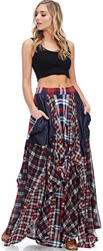 damsel in distress maxi skirt