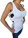 AC Undercover Women's Concealed Carry Tank Top - Compression Clothing with Holster - Stylish and Secure Gun Holster Shirt for Women - Tactical and Everyday Use - Size Small, 1 Pack, White