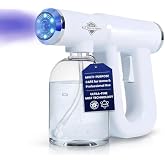 Nano Cold Mist Sanitizer Fogger, Cordless Rechargeable Handheld Sprayer | 320ML Tank, 5-Minute Room Coverage, Cordless &amp; 90-Min Runtime, Consistent Fine Mist