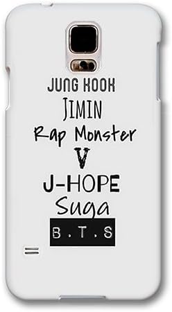 OVOSTOR ART MY MARKET Kpop BTS Bangtan Boys PC Hard Case For Samsung Galaxy S5 Case