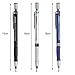 YOTINO 3 Pieces 2.0 mm Mechanical Pencil Set with 2 Cases Lead Refills, Color and Black Refills for Draft Drawing, Writing, Crafting, Art Sketching