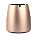 OILP Large Windproof Ashtray for Cigarettes Outdoor Ashtrays for Patio Beautiful Tabletop Smoke Stainless Steel Ashtray for Home Office (Large, Gold)
