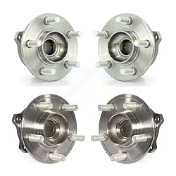 Front Rear Wheel Bearing & Hub Assembly Kit For