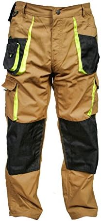 Juicy Trendz Work Trousers for Men - Men's Work Utility & Safety Pants for Construction and Outdoor Activities