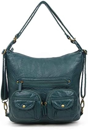 Ampere Creations Convertible Backpack Crossbody Purse