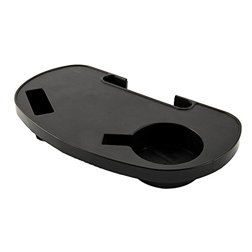 Hootech 2 Pack Universal Cup Holder for Zero Gravity Chair Utility Tray Clip On Chair Table with Mobile Device Slot and Snack Tray