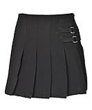 French Toast Big Girls' Two Tab Pleated Skirt