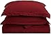 Nestl Twin Duvet Cover Set - Soft Double Brushed Burgundy Red Duvet Cover Twin, 2 Piece Twin/Twin XL Duvet Cover with Button Closure, 1 Duvet Cover 68x90 inches and 1 Pillow Sham