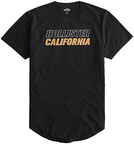 Amazon Hollister ホリスター メンズ半袖teeシャツ黒バックプリントguys Print Logo Graphic Tee 323 243 2368 900 並行輸入品 Tシャツ カットソー 通販