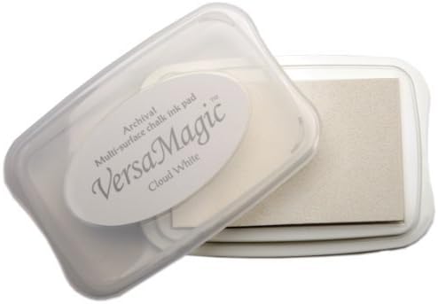 Versamagic Ink Pads Tsukineko Chalk-Finish Ink Pad, Cloud White