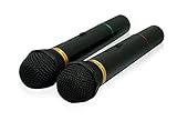 QFX M-336 Wireless Dynamic Professional Microphone - Twin Pack