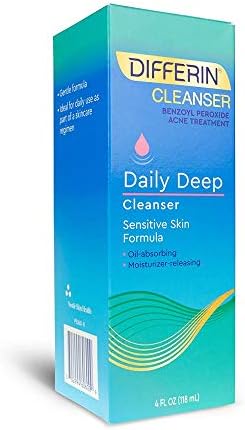 differin sensitive skin cleanser